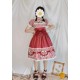 Infanta Sweet Poodle Applique One Piece(2 Colours)